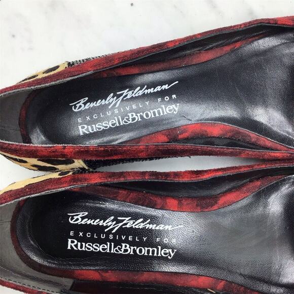 Beverly Feldman for Russell & Bromley Women's Multicolor Flats Slip-On 8 - Picture 5 of 7